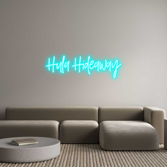 Custom Neon: Hula Hideaway