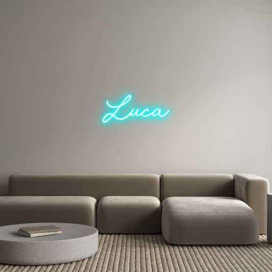 Custom Neon: Luca