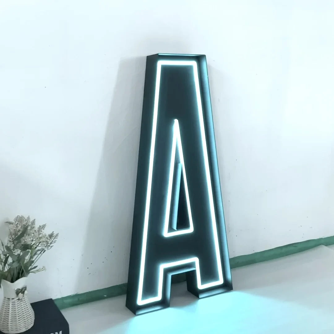 Custom Open Face Exposed Neon Channel Letters