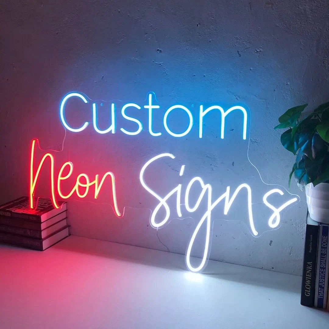 Custom Neon Signs | Personalized Neon Letters & Business Signs – AOOS