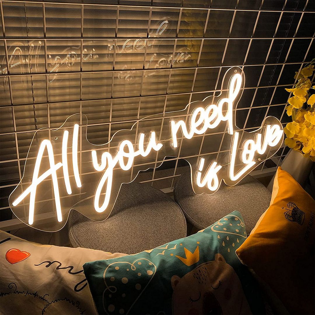 All You Need is Love Neon Sign