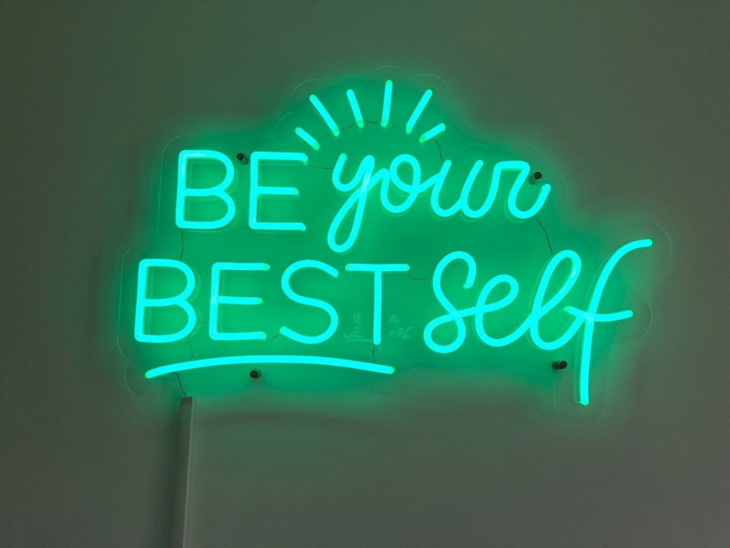 Be Your Best Self Neon Sign