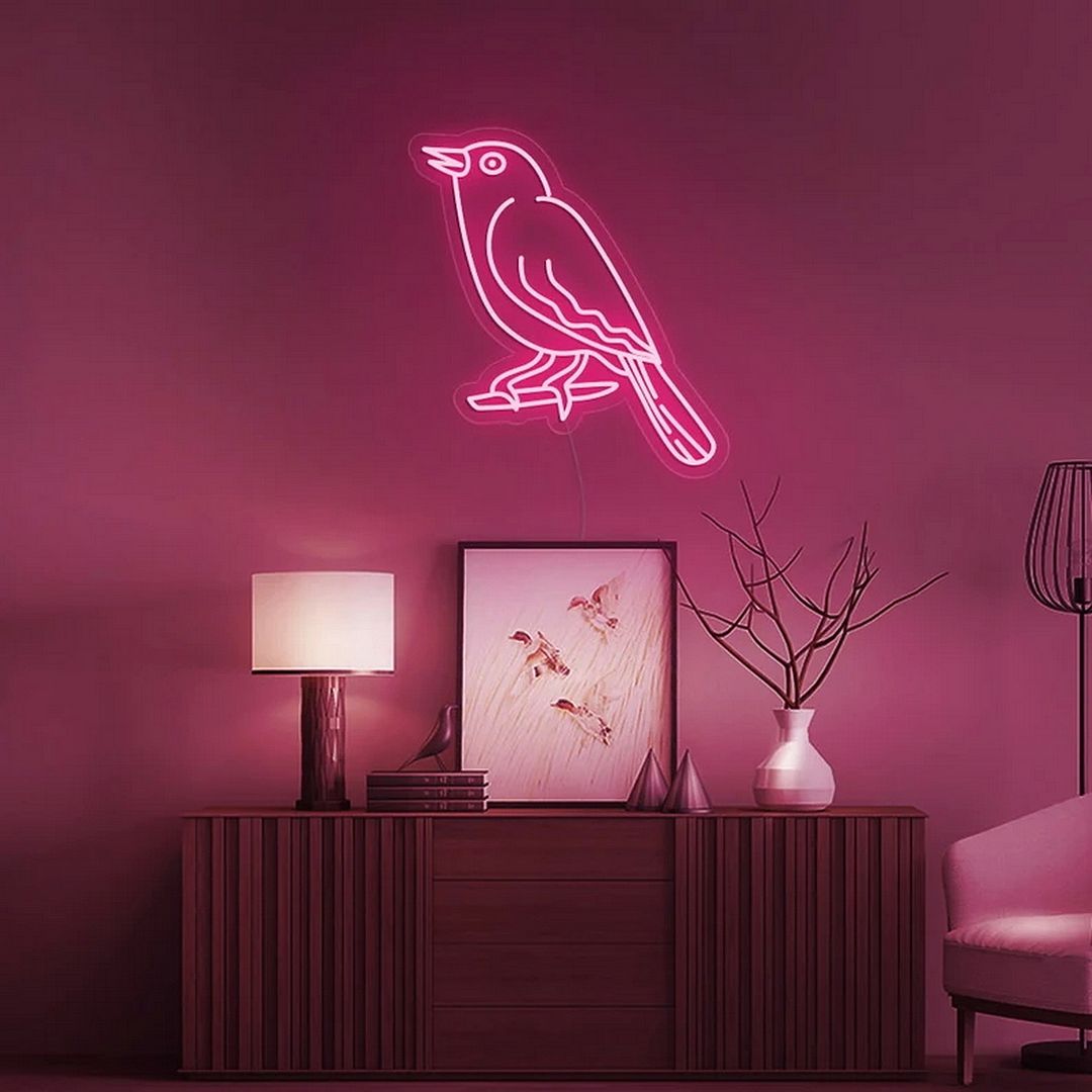 Bird Neon Sign