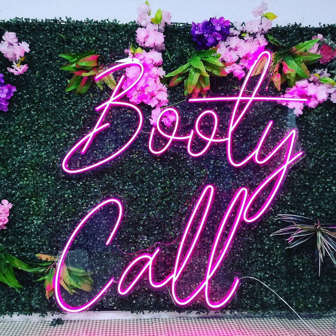 Booty Call Neon Sign