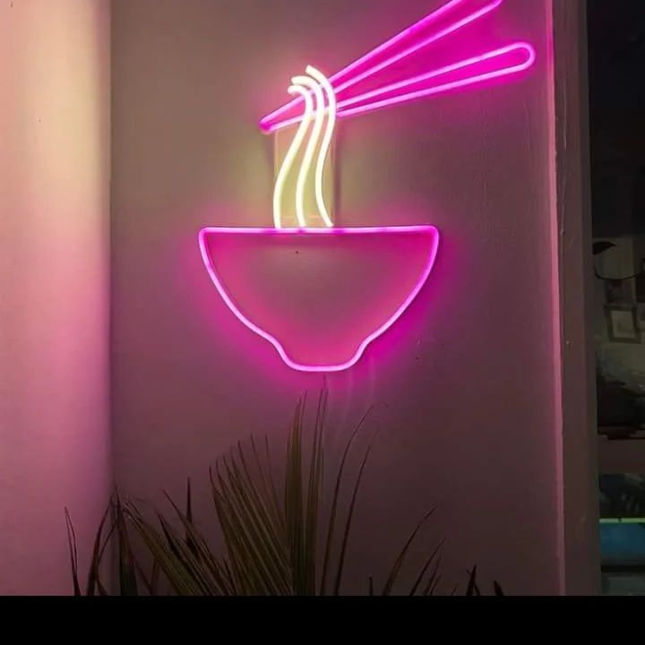 Bowl of Noodles Neon Sign