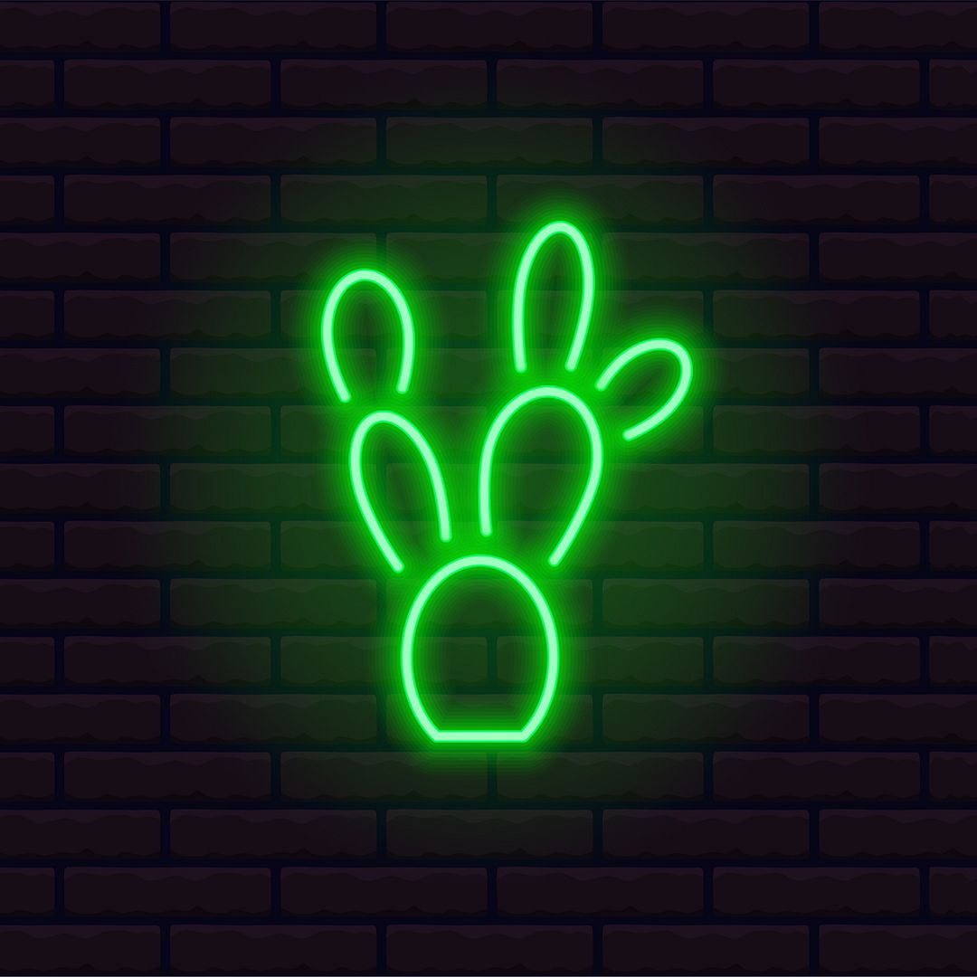 Cactus Neon Sign