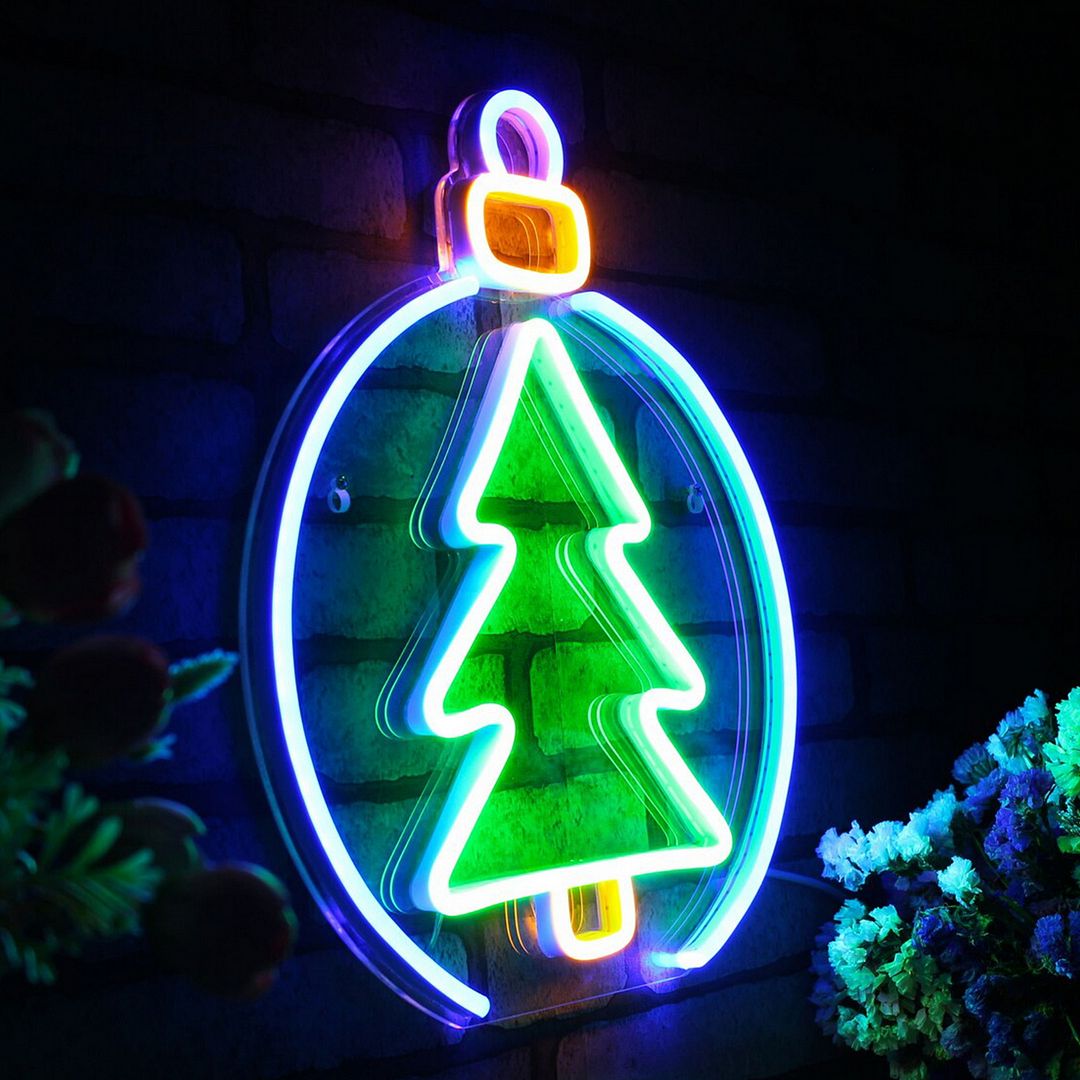 Christmas Tree Neon Sign