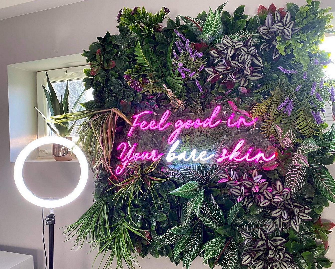 Feel Good in Your Bare Skin Neon Sign