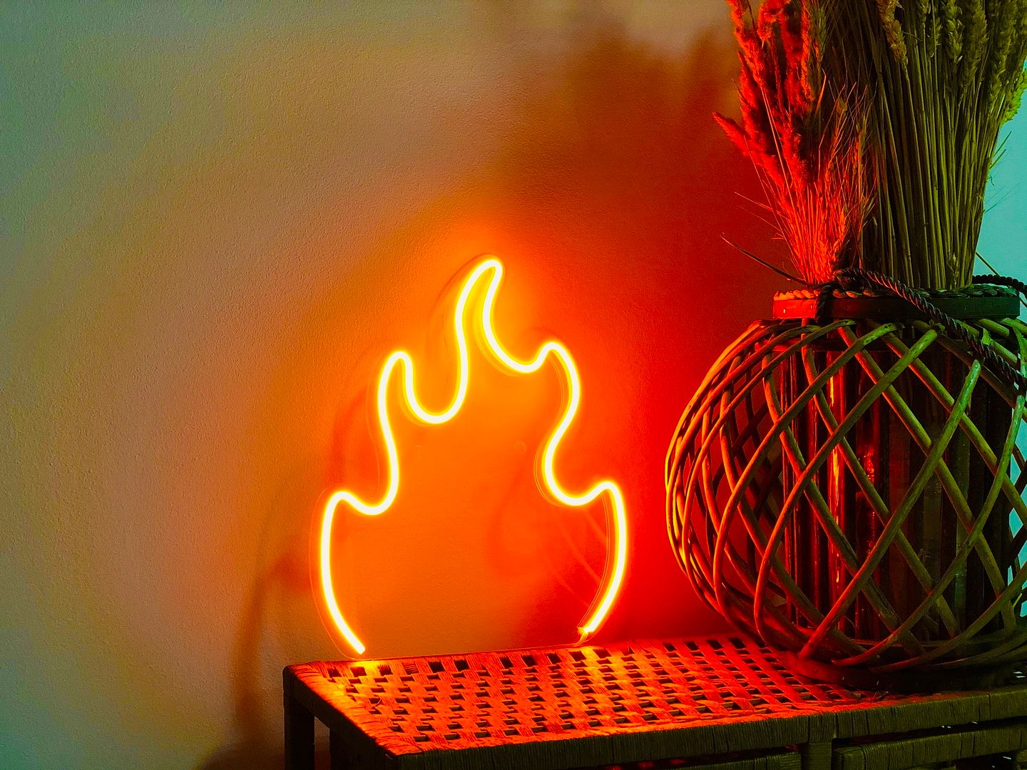 Fire Neon Sign