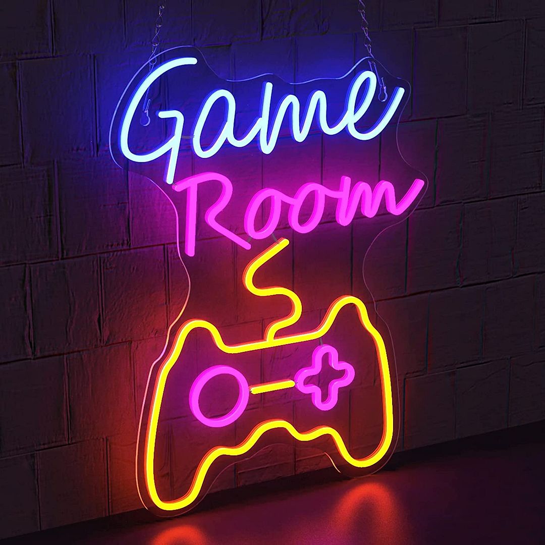 Game Room Neon Sign