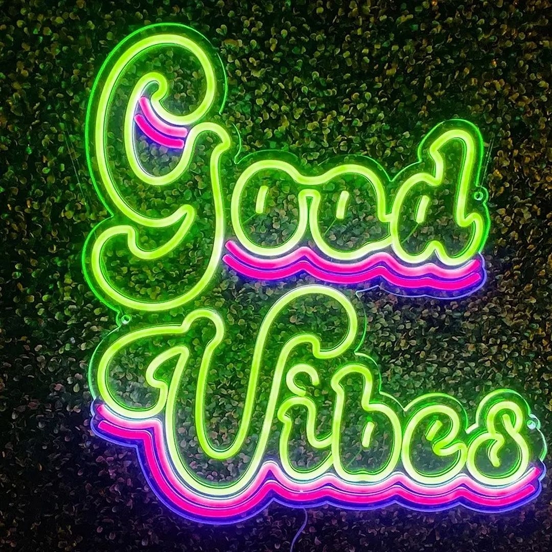 Good Vibe Neon Sign