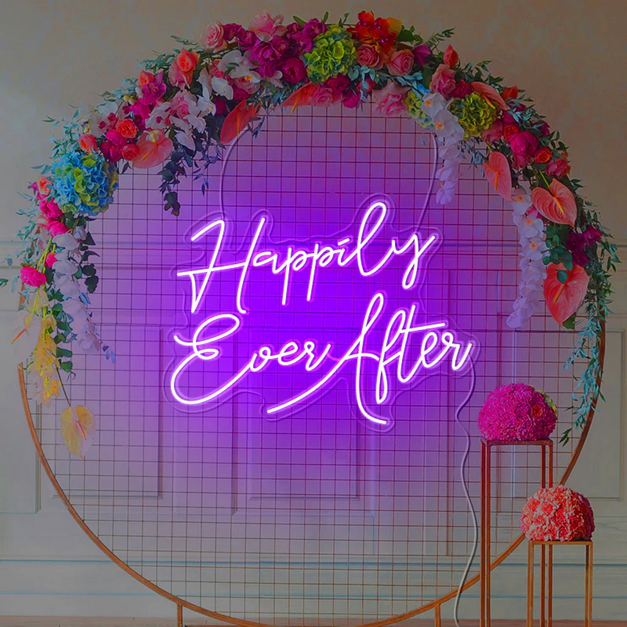 Happily Ever After Neon Sign