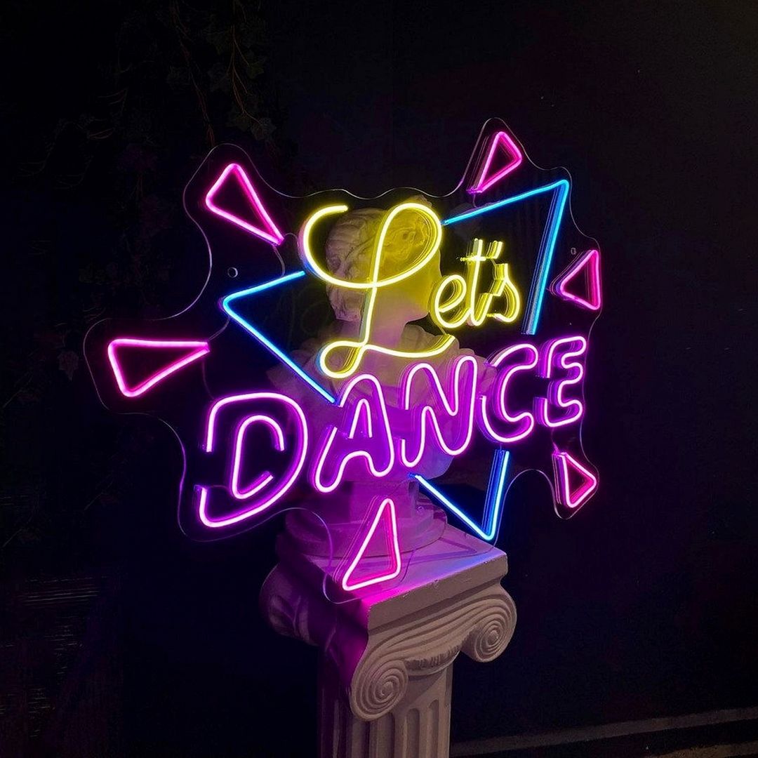 Let's Dance Neon Sign