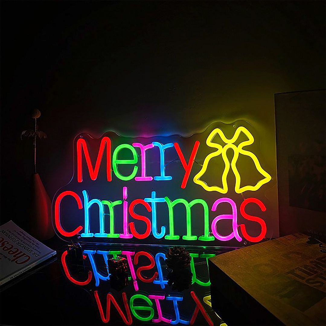 Merry Christmas Neon Sign