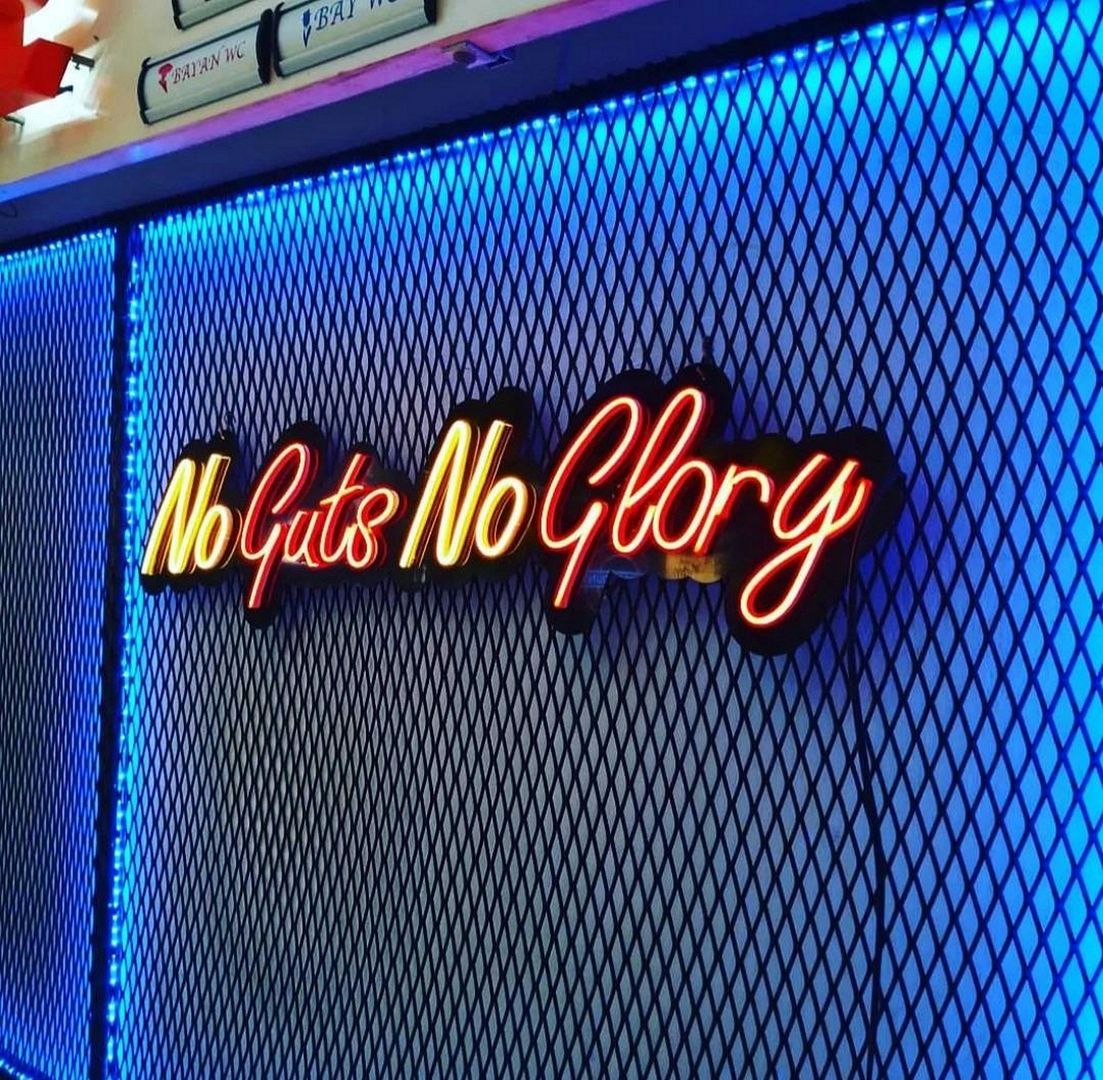 No Guts No Glory Neon Sign