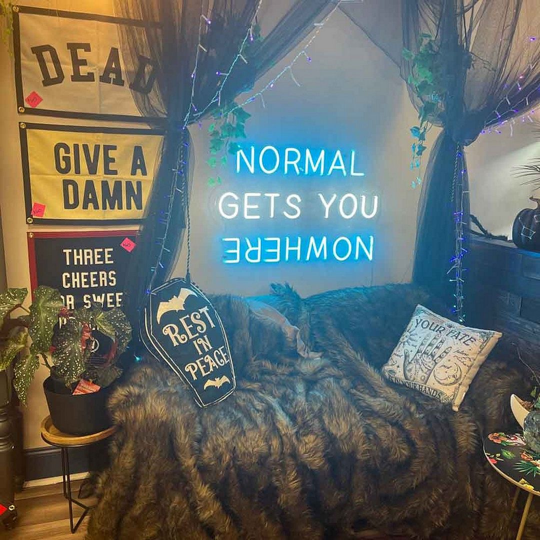 Normal Gets You Nowhere Neon Sign