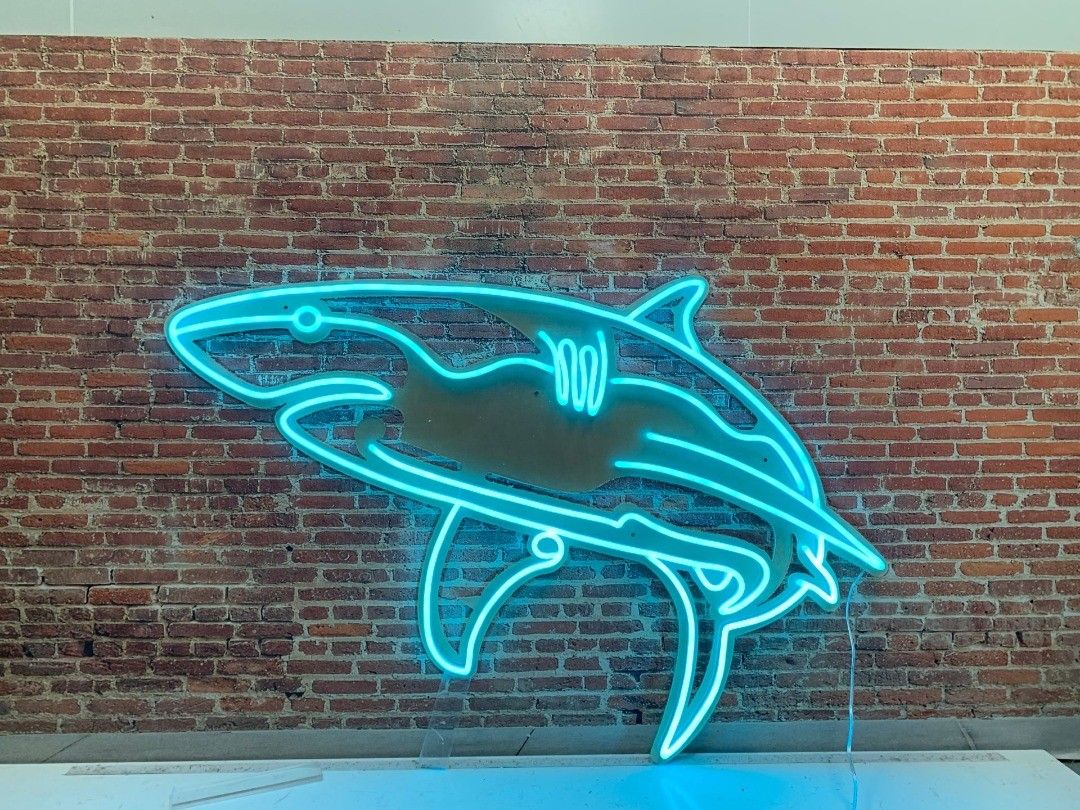 Shark Neon Sign