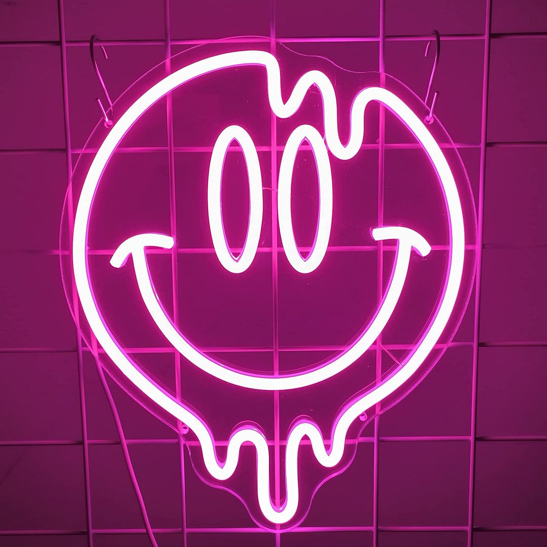 Smiley Face Neon Sign