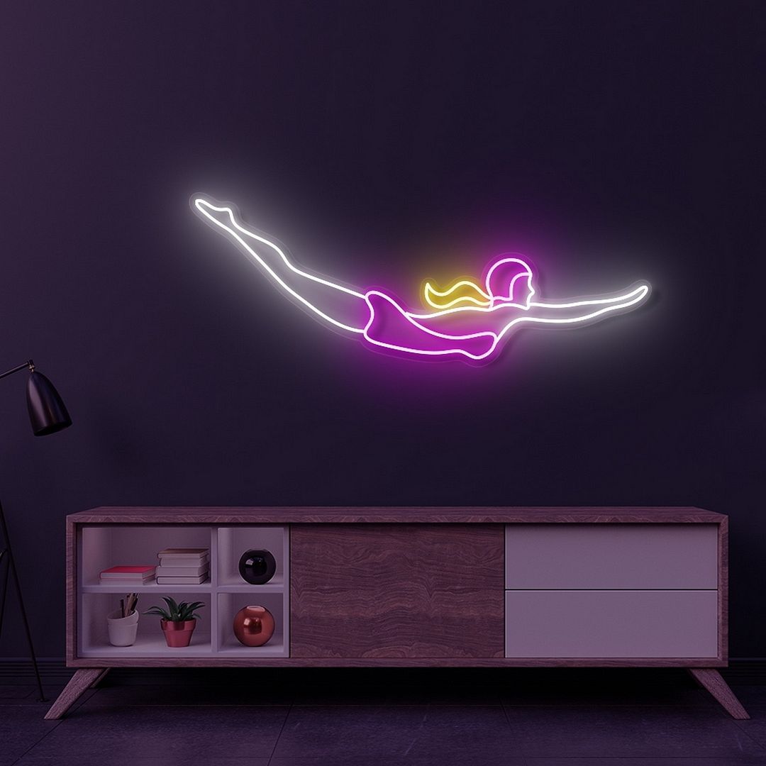 Swimmer Neon Sign – AOOS