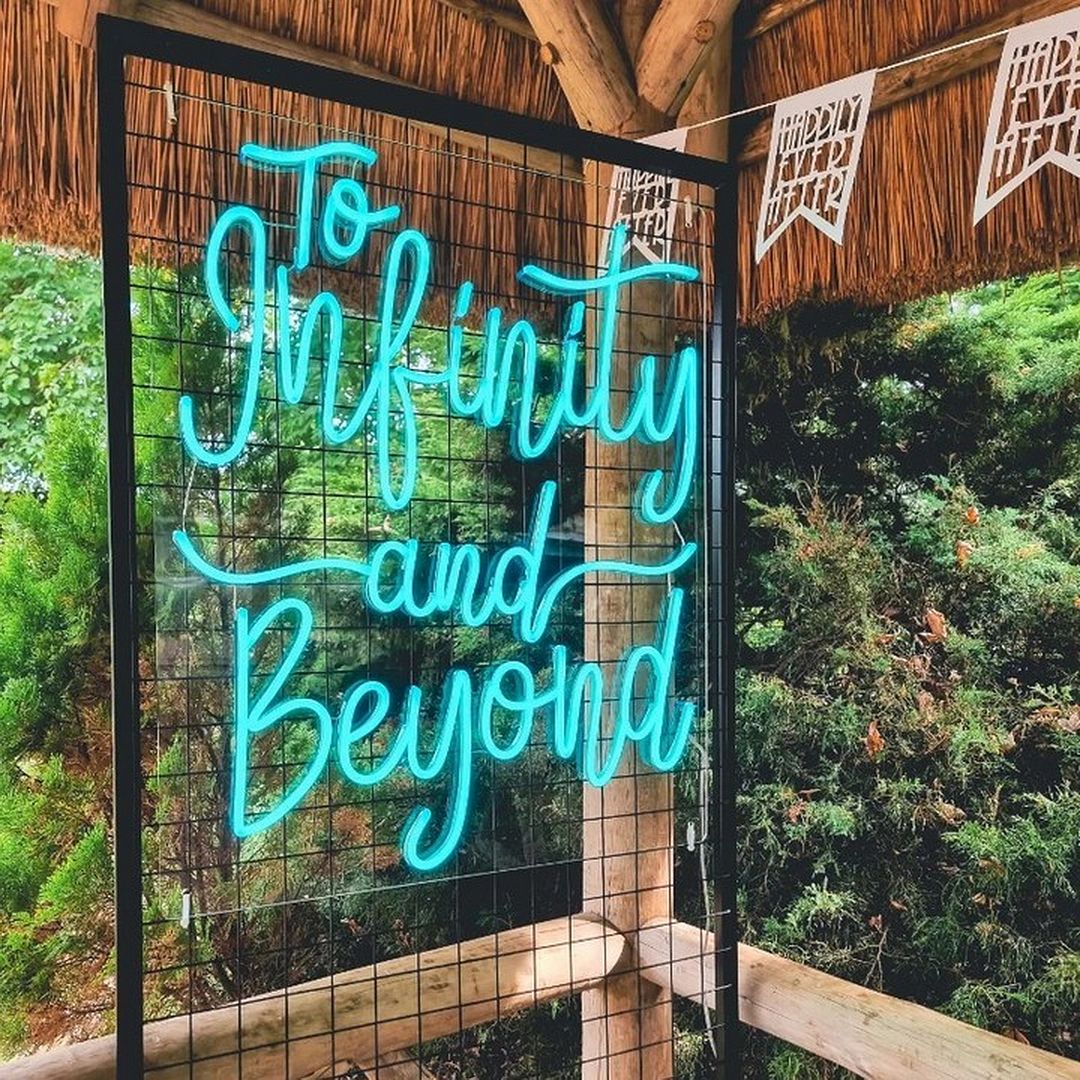 To Infinity and Beyond Neon Sign