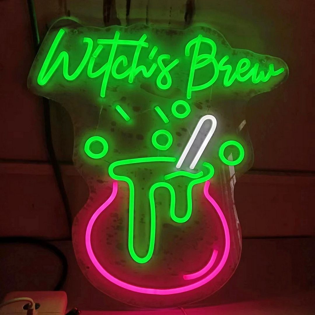 Witch's Brew Neon Sign